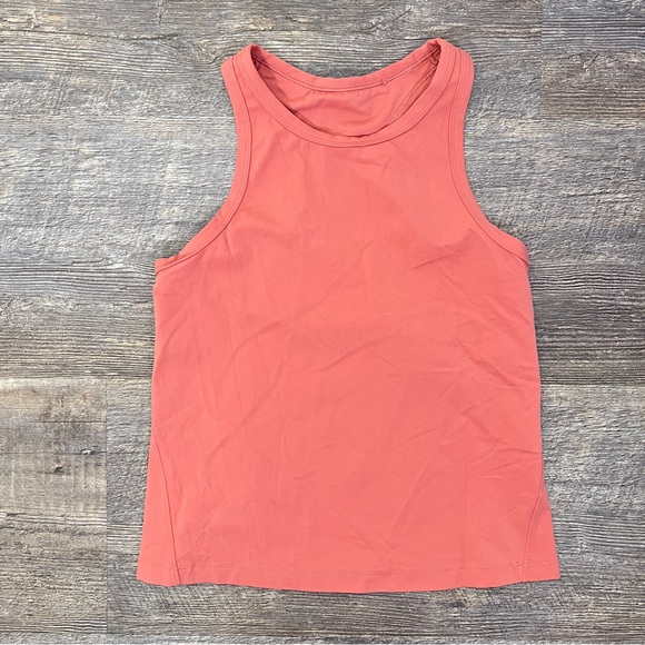 Pink halter style casual tank top shirt size XS? B136 - Picture 1 of 2